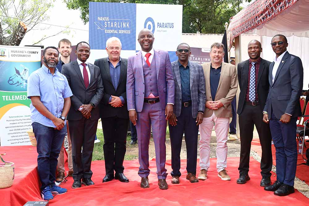 Murang’a County expands healthcare access with Paratus Essential Access, powered by Starlink